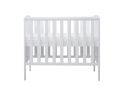 Ickle Bubba Coleby Space Saver Cot Classic style white finish 3 height positions open slatted sides