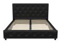 Dorel Dakota Faux Leather Bed Frame