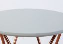 Flair Eibar Side Table Grey and Copper