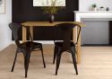 Dorel Finn Metal Dining Chairs Set of 2