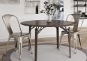 Dorel Finn Metal Dining Chairs Set of 2