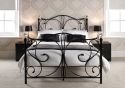 LPD Florence Black Metal Bed Frame