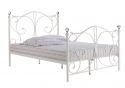 LPD Florence White Metal Bed Frame