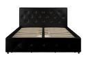 Dorel Dakota Faux Leather Storage Bed