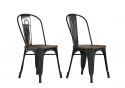 Dorel Fusion Metal Dining Chair (Set of 2)