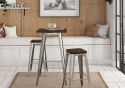 Dorel Fusion Square Bar Table