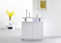 GFW Polar High Gloss LED Sideboard