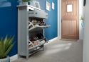 GFW Deluxe Two Tier Shoe Cabinet