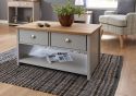 GFW Lancaster 2 Drawer Coffee Table