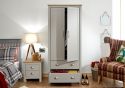 GFW Lancaster 2 Door 2 Drawer Wardrobe