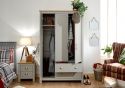 GFW Lancaster 3 Door 2 Drawer Wardrobe