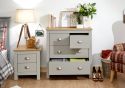 GFW Lancaster 2 + 2 Drawer Chest