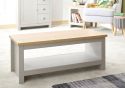 GFW Lancaster Coffee Table With Shelf