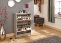 GFW Stirling Two Tier Shoe Cabinet