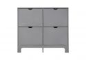 GFW Narrow 4 Drawer Shoe Cabinet