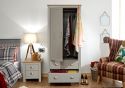 GFW Lancaster 2 Door 2 Drawer Wardrobe