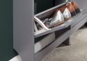 GFW Narrow 4 Drawer Shoe Cabinet