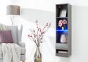 GFW Galicia Tall Shelf Unit With LED