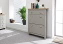 GFW Lancaster 2 Drawer 1 Drawer Shoe Cabinet