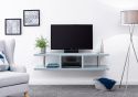 GFW Polar High Gloss Wall Mounted  LED TV Unit