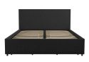 Novogratz Kelly Linen Storage Bed Frame