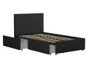 Novogratz Kelly Linen Storage Bed Frame