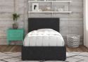 Novogratz Kelly Linen Storage Bed Frame