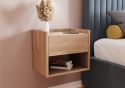 GFW Harmony Wall Mounted Pair of Bedside Tables