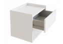 GFW Harmony Wall Mounted Pair of Bedside Tables