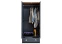 GFW Kendal 2 Door 1 Drawer Wardrobe