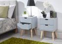 GFW Nyborg Pair Of  2 Drawer Bedside