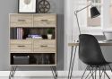 Dorel Landon Retro Bookcase