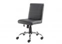 Alphason Lane Black Faux Leather Office Chair