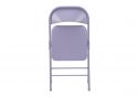 Novogratz All Steel Folding Chairs Set of 2