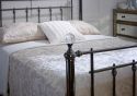 Limelight Libra Metal Bed Frame with Crystal Finials