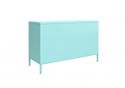 Novogratz Cache 2 Door Metal Locker Accent Cabinet