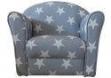 Kidsaw Mini Armchair, Grey  White Stars