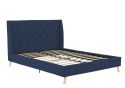 Novogratz Her Majesty Linen Bed Frame