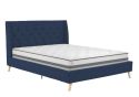 Novogratz Her Majesty Linen Bed Frame