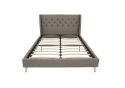 Novogratz Her Majesty Linen Bed Frame