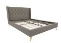 Novogratz Her Majesty Linen Bed Frame