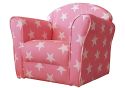 Kidsaw Mini Armchair, Pink White Stars