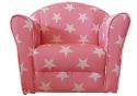 Kidsaw Mini Armchair, Pink White Stars