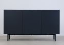 Flair Mino TV Stand Sideboard Dark Grey and Oak (120x42)