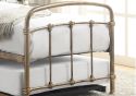 Flintshire Furniture Mostyn Antique Bronze Metal Guest Bed