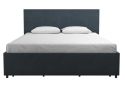 Novogratz Kelly Linen Storage Bed Frame