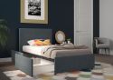 Novogratz Kelly Linen Storage Bed Frame