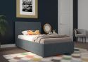 Novogratz Kelly Linen Storage Bed Frame