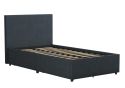 Novogratz Kelly Linen Storage Bed Frame