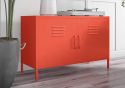 Novogratz Cache 2 Door Metal Locker Accent Cabinet